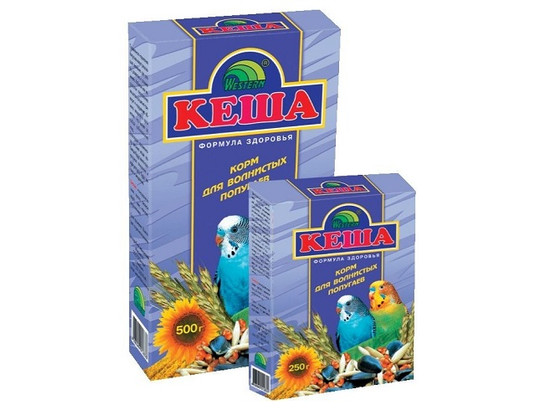 Корм Кеша д/попугаев 500г, 28шт.упак