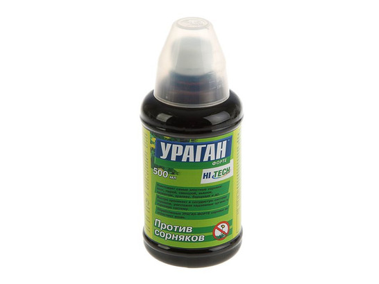 Ураган Форте 500 мл от сорняков с мерным стаканчиком/В.хоз/12 шт.кор/ 