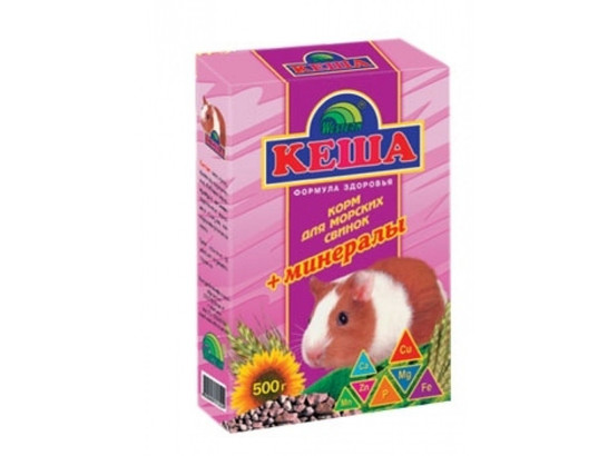 Корм Кеша д/морск.свинок 500г МИНЕРАЛЫ, 28шт.упак