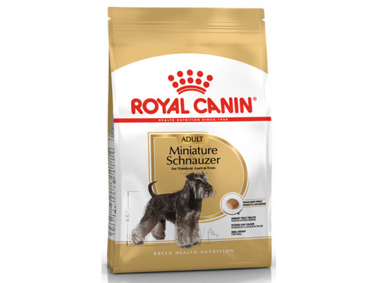 Royal Canin для собак Miniature Schnauzer (Шнауцер) Adult, 7.5кг 