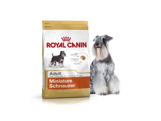 Royal Canin для собак Miniature Schnauzer (Шнауцер) Adult, 7.5кг 