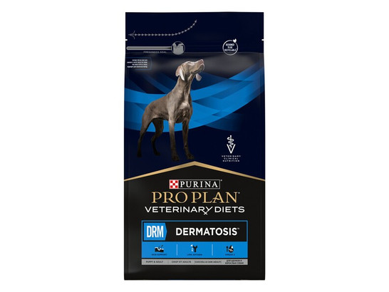 Pro Plan Veterinary Diets для собак Dermatosis (DRM), 3.0кг