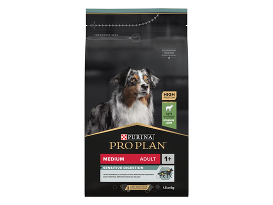 Pro Plan для собак средних пород Medium Adult, 1.5кг