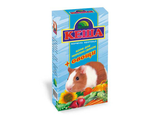 Корм Кеша д/морск.свинок 500г ОВОЩИ, 28шт.упак
