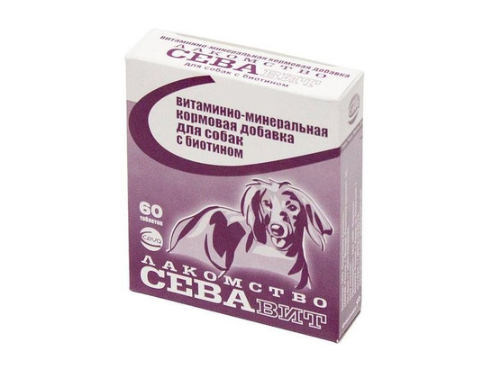 Поливитамин СЕВАвит д/с 60 табл. /биотин/5 упак.блок/СЕВА С.А./