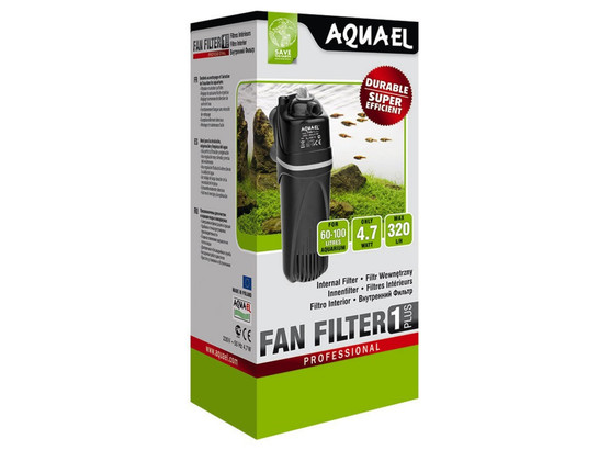Фильтр внутренний Акваэль FAN-1 plus 320л/ч, 60-100л, 18шт.упак.