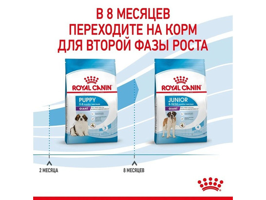 Royal Canin для щенков Giant Puppy, 3.5кг