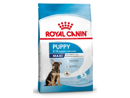 Royal Canin для щенков Maxi Puppy, 15.0кг