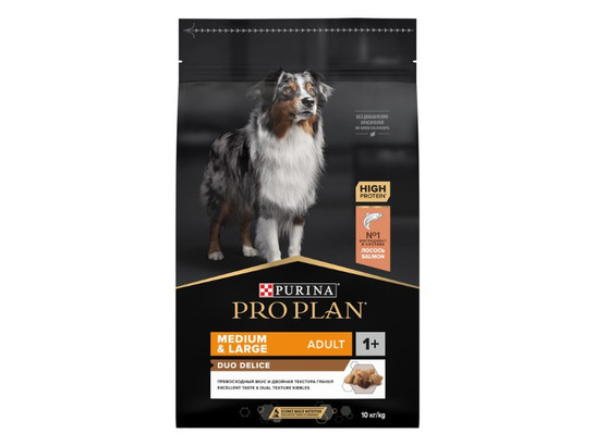 Pro Plan для собак Duo Delice Medium&Large Adult, 10.0кг