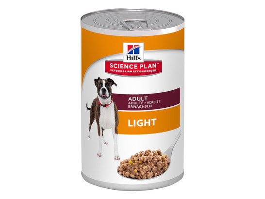 Hill's для собак Science Plan Light Adult, 0.37кг, конс