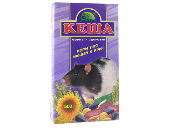 Корм Кеша д/крыс и мышей 500г, 28шт.упак