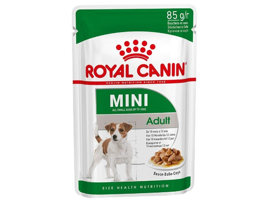 Royal Canin для собак Mini Adult соус, 0.085кг, пауч 