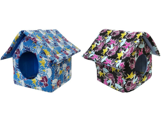 Дом изба Оригами №1, 33*33*40см, поплин, 76051