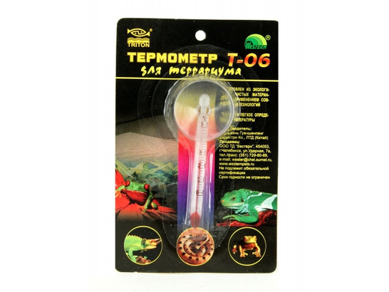 Термометр стеклянный Тритон Т-06