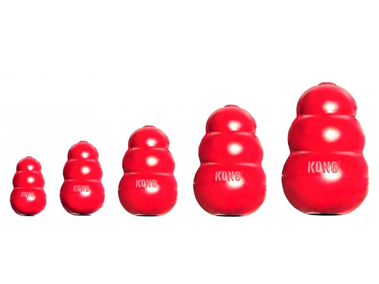 Игрушка для собак Конг Классик M средняя 8х6см, Kong Classic