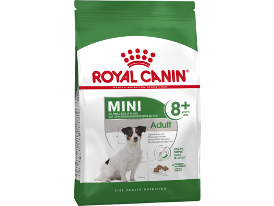 Royal Canin для собак Mini Adult 8+, 4.0кг
