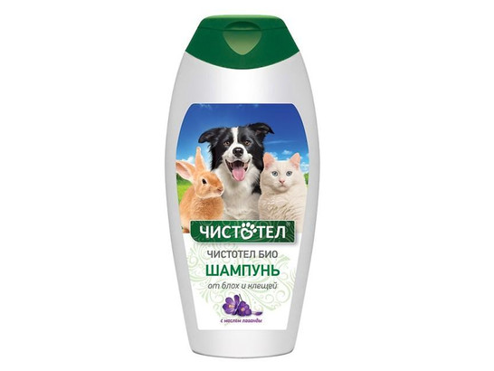 Шампунь Чистотел Био д/к,собак и декор.кроликов 180мл лавандой /С516/Неотерика/12 шт.упак/