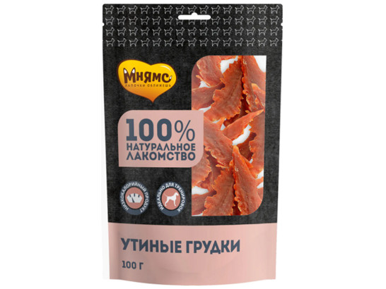 Лакомство Мнямс д/с 100г Утиные грудки