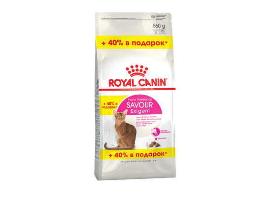 Royal Canin для кошек Savour Exigent, 0.4кг + 0.16кг