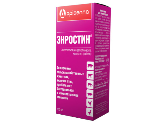 Энростин оральный 100 мл, 30 фл кор Апиценна