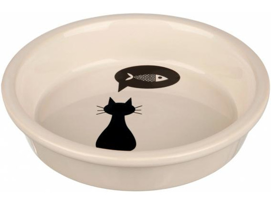 Миска керамическая Трикси Кошка 0,25л