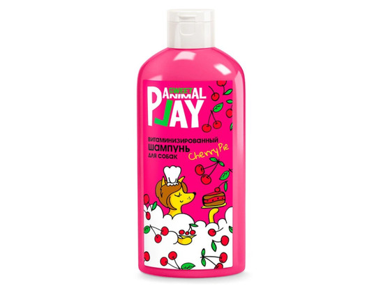 Шампунь Анимал Play Sweet Вишневый пай 300мл д/с Витаминизированный, 12шт.упак.