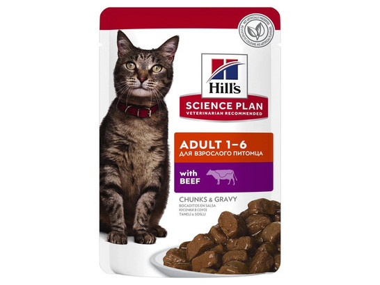 Hill's для кошек Science Plan Adult, 0.085кг, пауч
