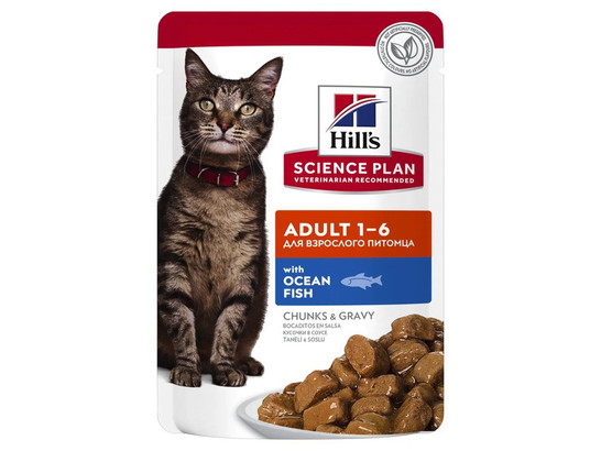 Hill's для кошек Science Plan Adult, 0.085кг, пауч