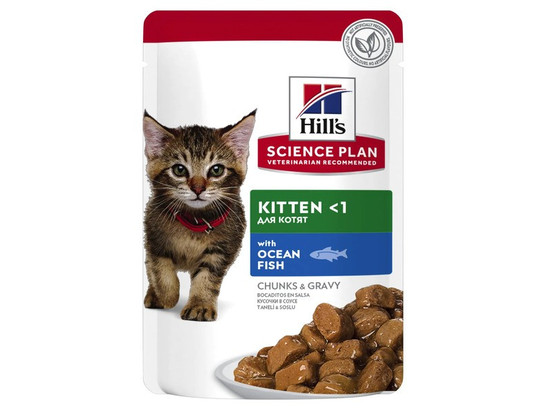 Hill's для котят Science Plan Kitten, 0.085кг, пауч