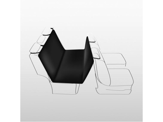 Накидка автомобильная Трикси 1.45х1.60 м, чёрный