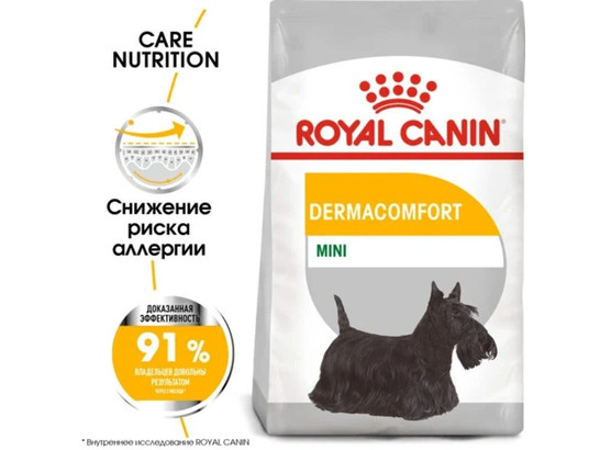 Royal Canin для собак Mini Dermacomfort, 3.0кг