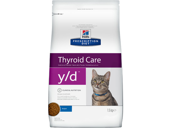 Hill’s для кошек Prescription Diet y/d, 1.5кг
