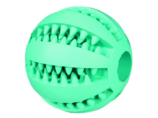 Игрушка д/с Трикси Мяч бейсбольный 6см Denta Fun с запахом мяты