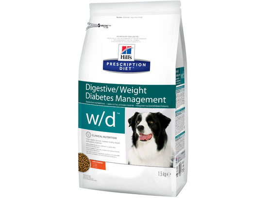 Hill's для собак Prescription Diet w/d, 12.0кг