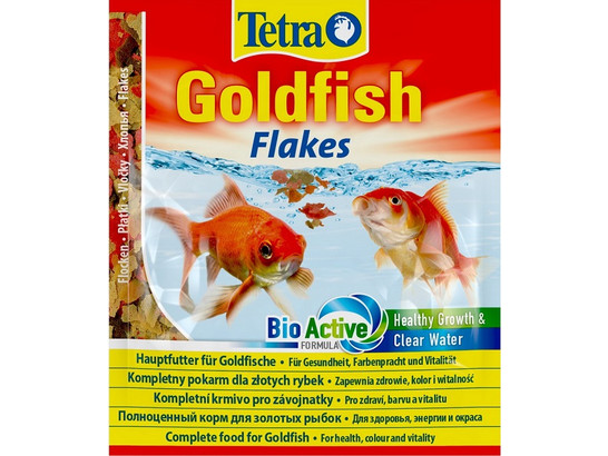 Корм Тетра ГолдФиш 12г, хлопья, для золотых рыб, 766389