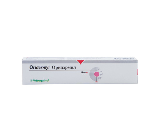Оридэрмил 10г мазь при отитах