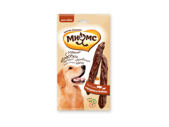 Мнямс д/с 140г Мини-косточки ассорти, тренировочные лакомства
