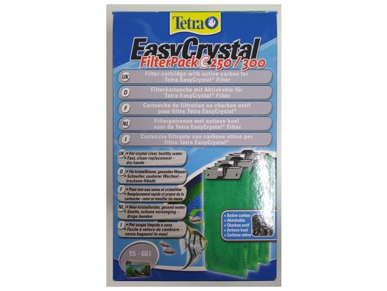 Фильтрующие картриджи Тетра ЕС250/300 с углем Easy Crystal 250/300, 3шт.упак.