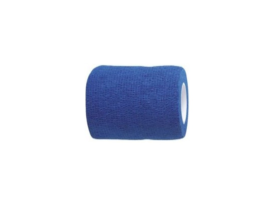 Бинт-бандаж самоклеющийся ВТС 5см*4,5м, синий,24 шт в упак, арт. 12230