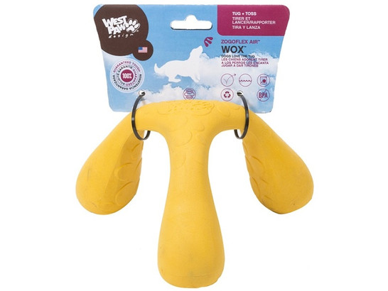 Игрушка Зогофлекс д/с Интерактивная, желтая 10*15*17, Zogoflex Air Wox