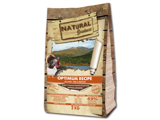 Natural Greatness Optimum Recipe Mini & Medium для собак 2кг, сухой корм