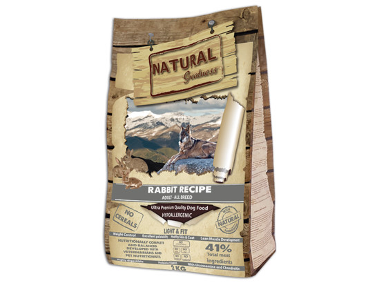 Natural Greatness Rabbit Recipe Light & Fit для собак 2кг, сухой корм