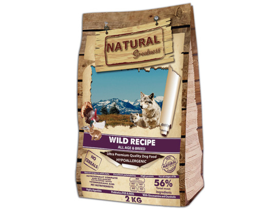 Natural Greatness Wild Recipe для собак 2кг, сухой корм