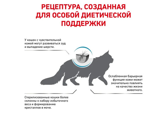 Royal Canin для кошек Skin & Coat, 0.4кг