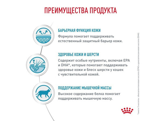 Royal Canin для кошек Skin & Coat, 1.5кг