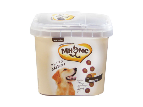 Мнямс д/с 140г Мягкая закуска ассорти, тренировочные лакомства