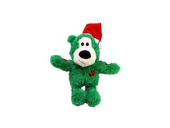 Игрушка для собак Конг Холидей Мишка 18см, ассортим., Kong Holiday Wild Knots