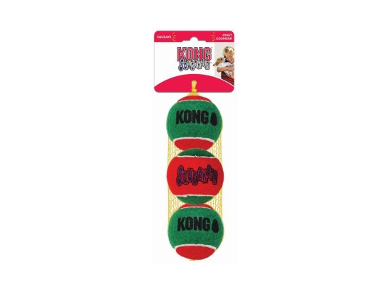 Игрушка для собак Конг Холидей СквикАйр 3 мяча, Kong Holiday SqueakAir
