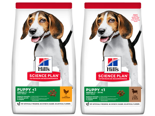 Hill's для щенков Science Plan Medium Puppy, 0.8кг