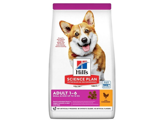 Hills для собак Small&Miniature Adult, 6.0кг